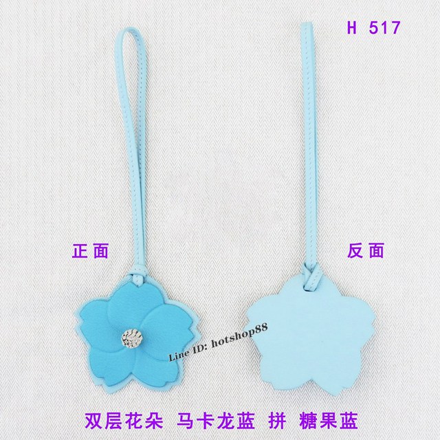 Hermes專櫃經典款包包掛飾 愛馬仕H櫻花掛飾包飾 ttd1059